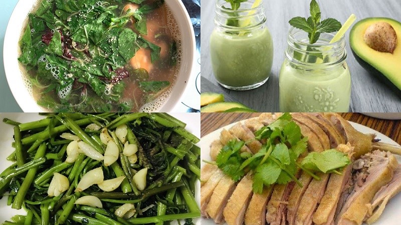 thực đơn 10