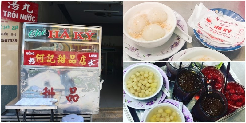 Quán trà Hà Ký - Chnai lưng Mè Đen