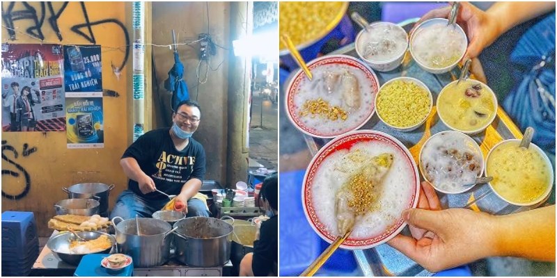 Chè vỉa hè Võ Vnạp năng lượng Tần/chè Cô Điệp