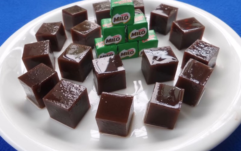 Thạch cube milo