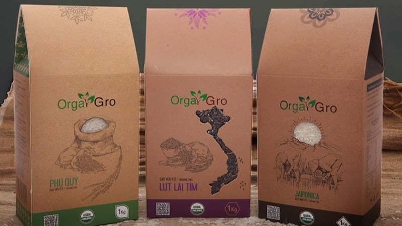 Gạo hữu cơ orgagro