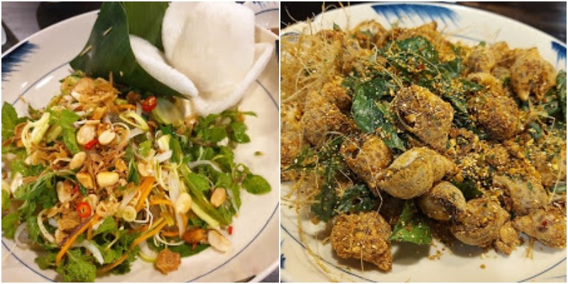 Món ăn đa dạng 