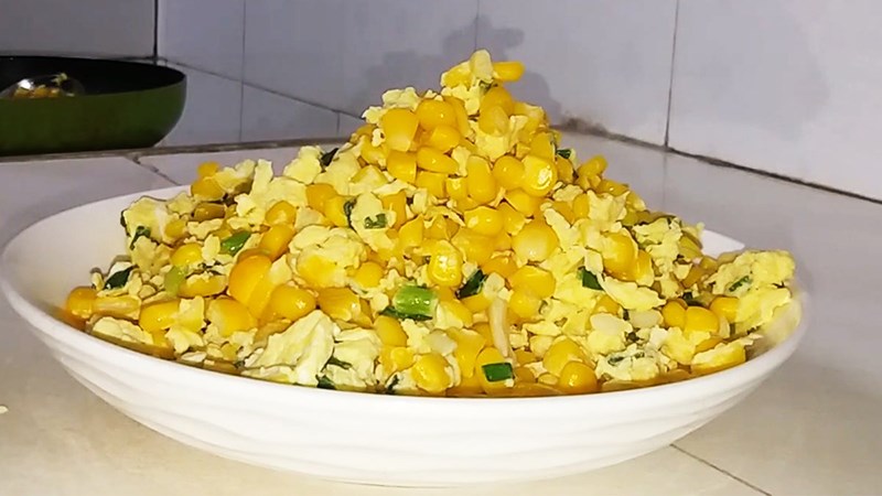 Bắp xào phô mai