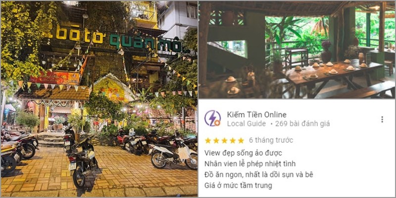 Nhà hàng Bò Tơ Quán Mộc