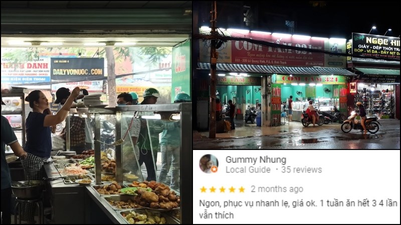 Quán cơm Tấm 321