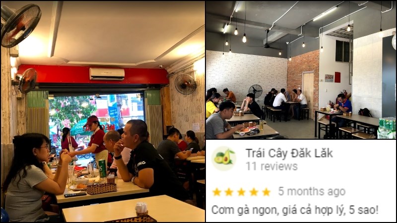 Quán cơm Gà da Giòn