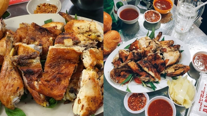 Quán con kê nướng Anh Tư