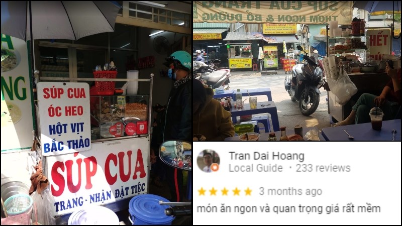 Quán Súp Cua Trang