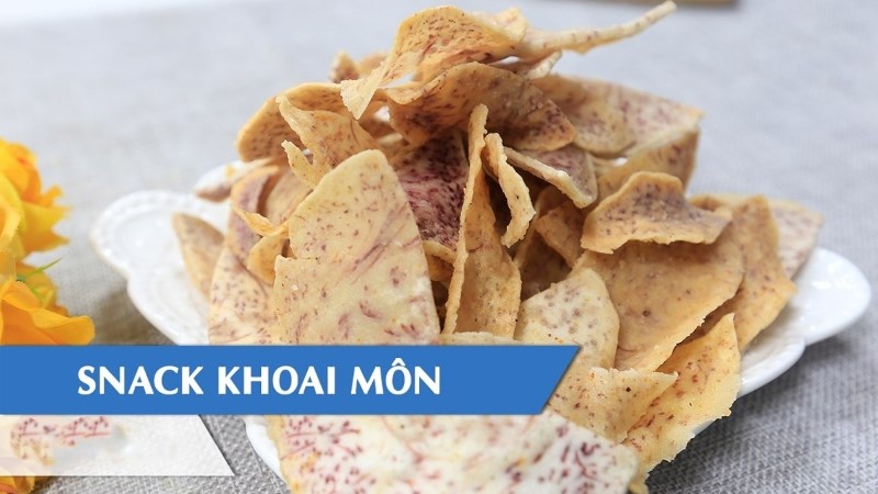 Snack khoai m&ocirc;n