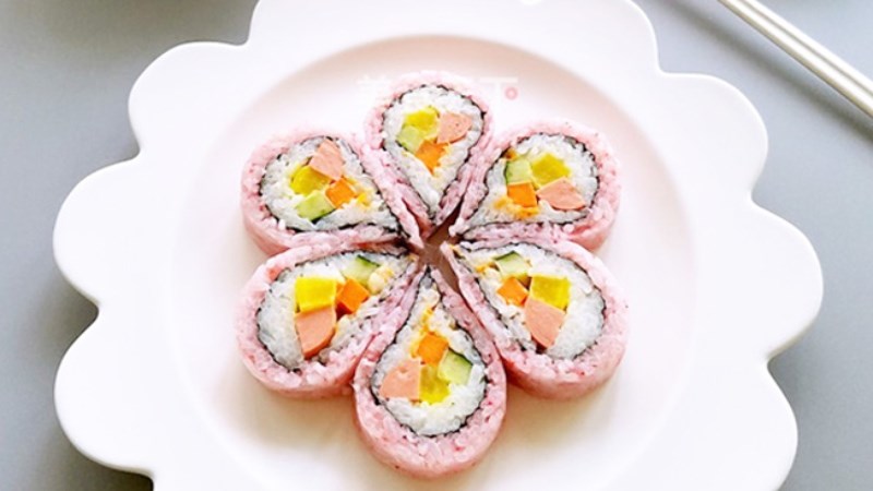 Sushi hoa anh đào
