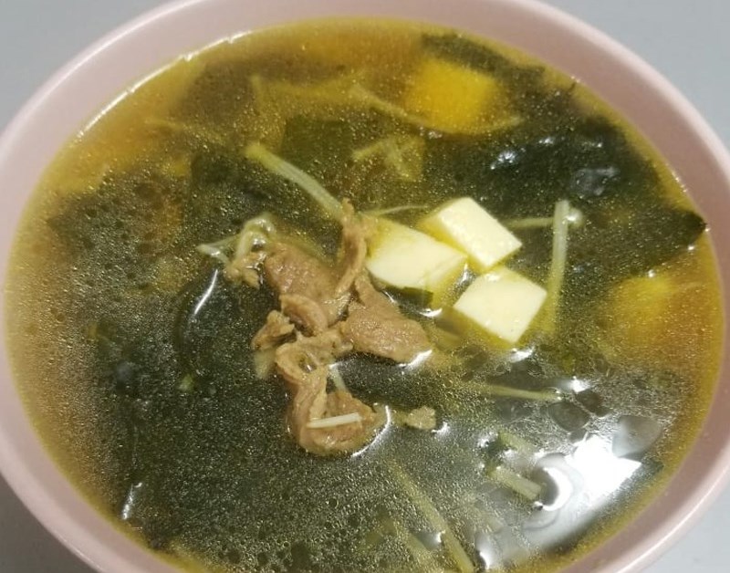 Canh đậu hũ