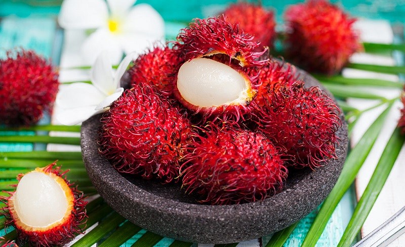 Không ăn nhiều chôm chôm và một lúc