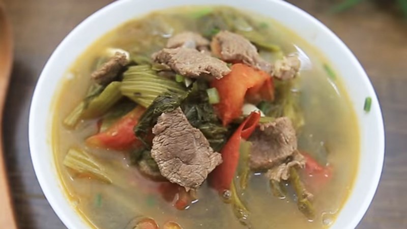 Canh dưa bò