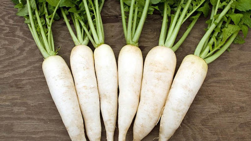 Củ cải trắng gi&agrave;u c&aacute;c chất c&oacute; hoạt t&iacute;nh bảo vệ