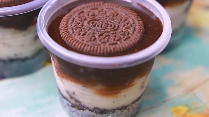 Pudding oreo