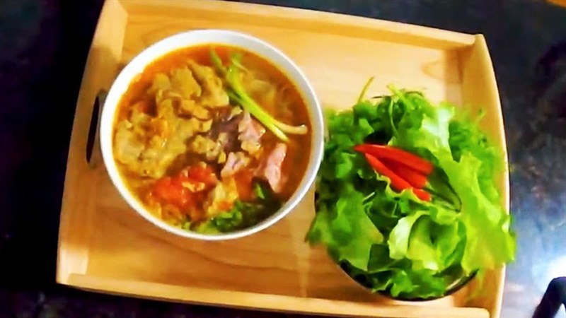 Cách nấu bùn riêu cua bắp bò thơm ngon, đơn giản tại nhà