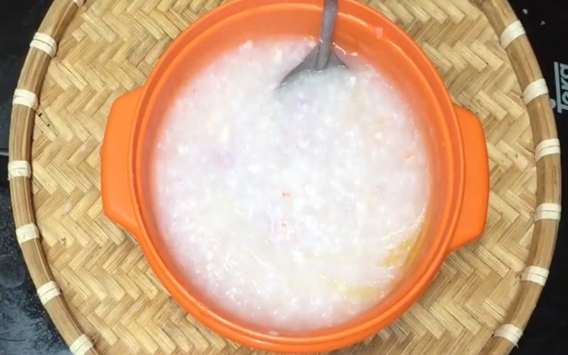 Cháo tôm khoai mỡ