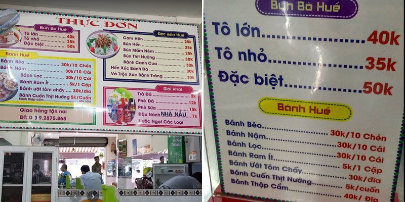 Quán Bún Bò Huế Ngự Bình