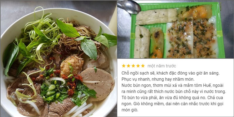 Quán Bún Bò Huế Thành Nội