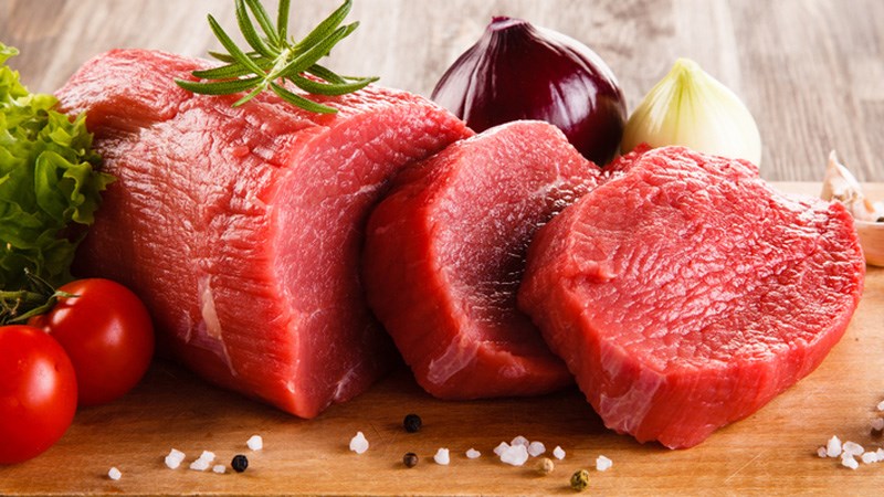 Thịt đỏ giàu sắt