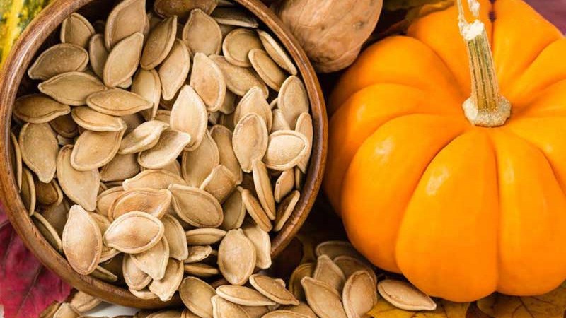 Hạt bí ngô giàu sắt