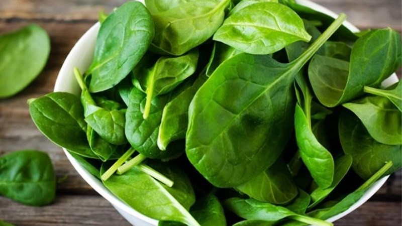 Cải bó xôi giàu sắt