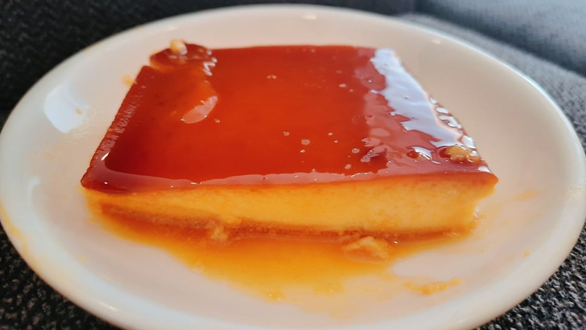 Bánh flan sữa chua