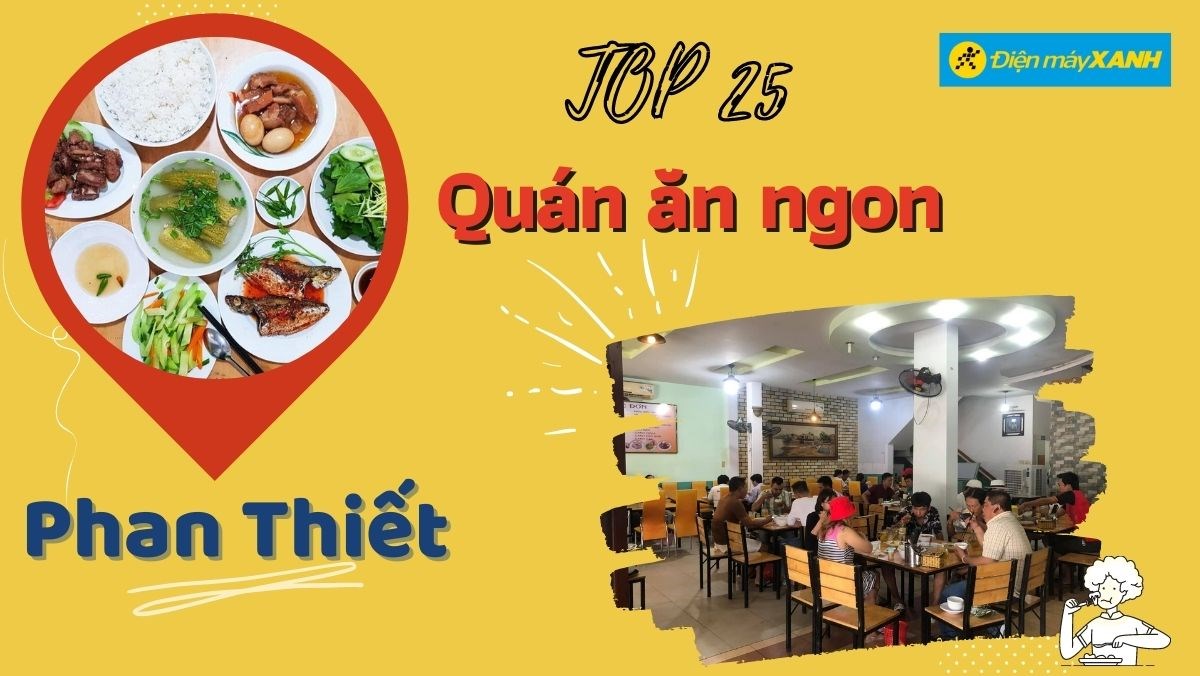 Top 25 quán ăn ngon ở Phan Thiết