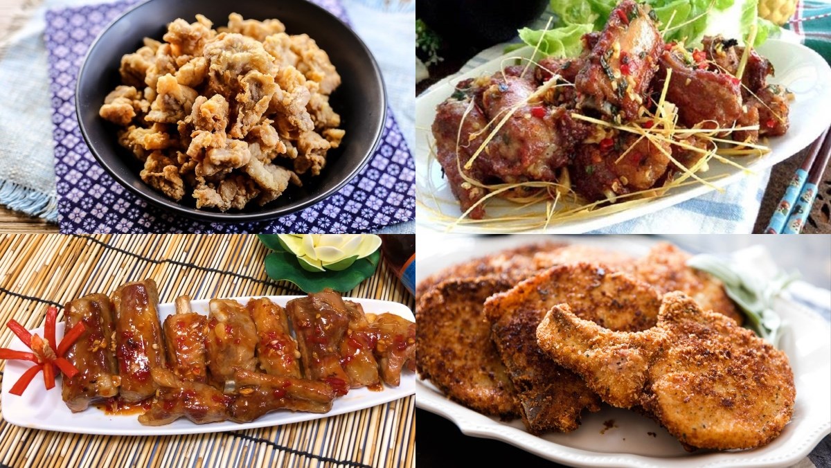 Sườn heo chiên