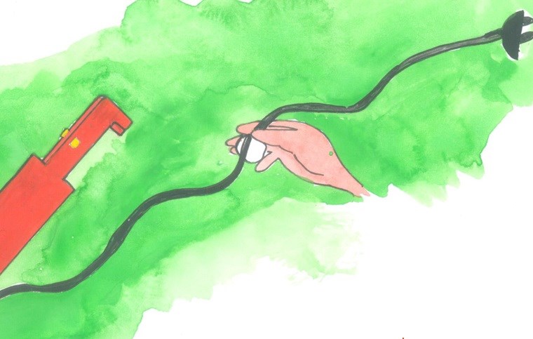 Làm sạch máy xay cầm tay