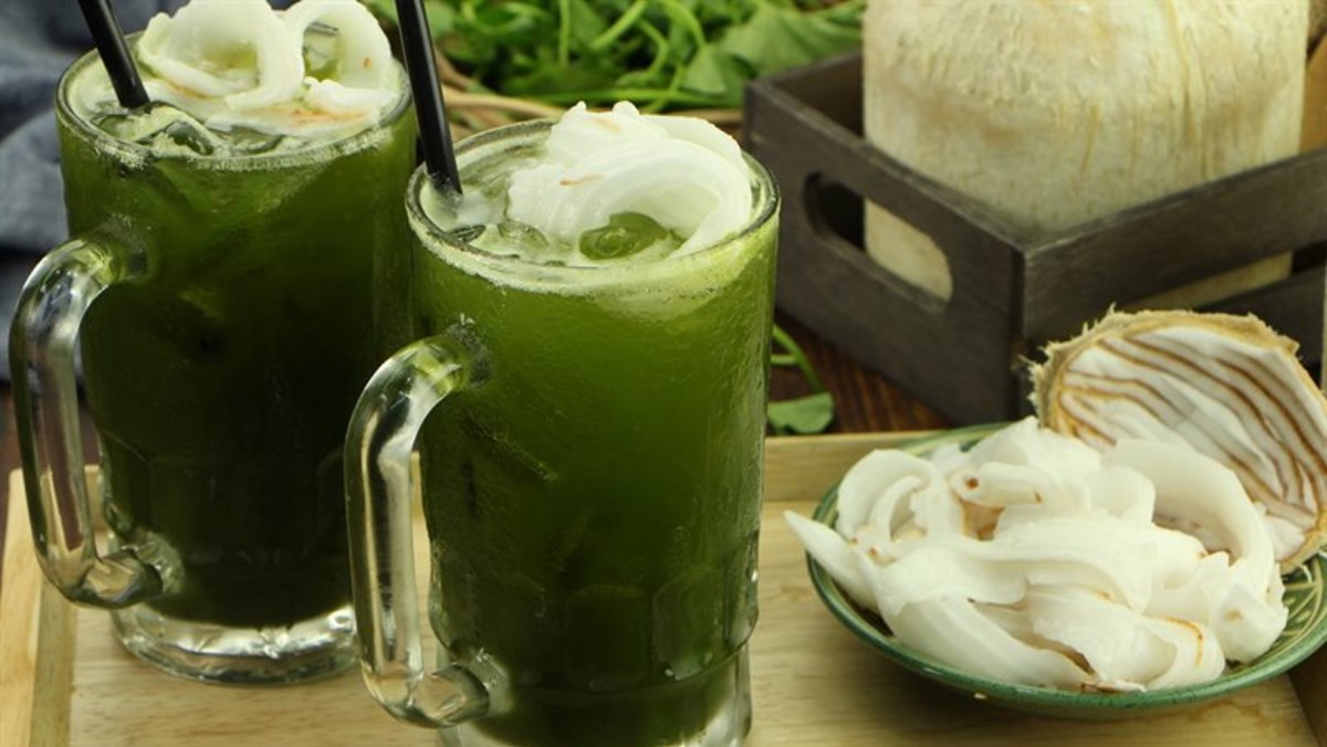 Tìm hiểu về rau má với nước dừa : Những lợi ích sức khỏe mà bạn chưa biết