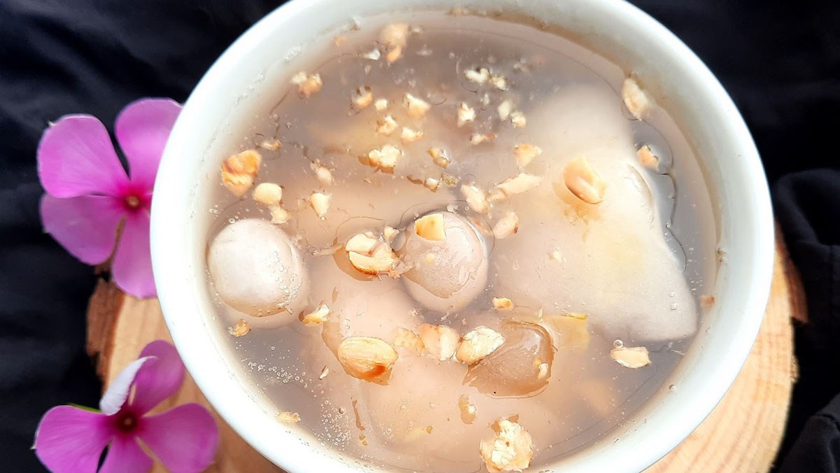 Chè bánh canh ngọt nhân đậu