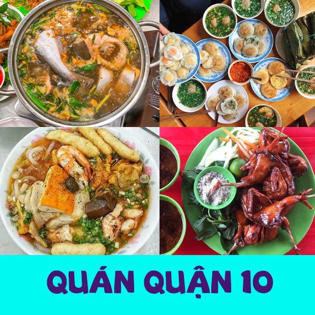 Top 15 quán ăn quận 10