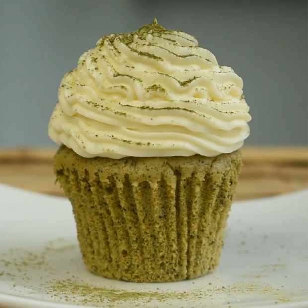 Cách làm bánh cupcake trà xanh - matcha cupcake thơm ngon, đơn giản