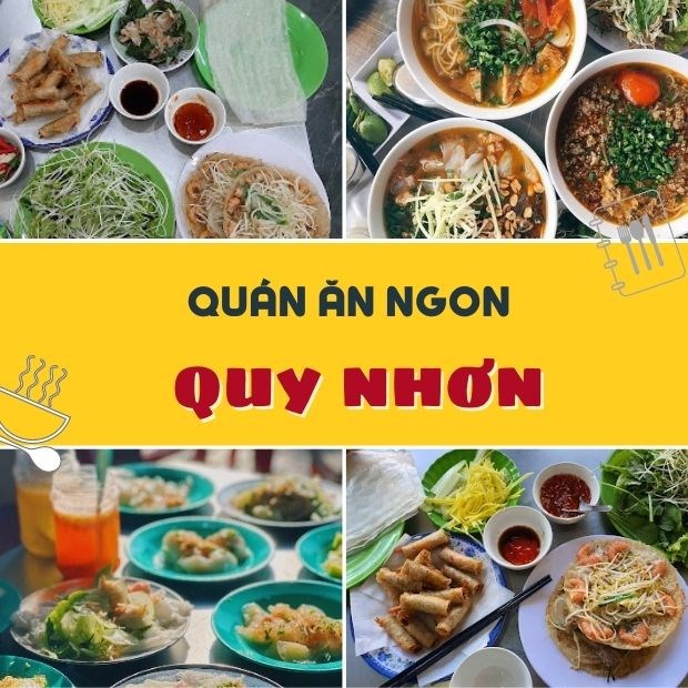 Top 20 tiệm ăn uống Quy Nhơn