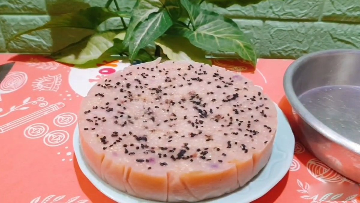 Bánh khoai mỡ hấp