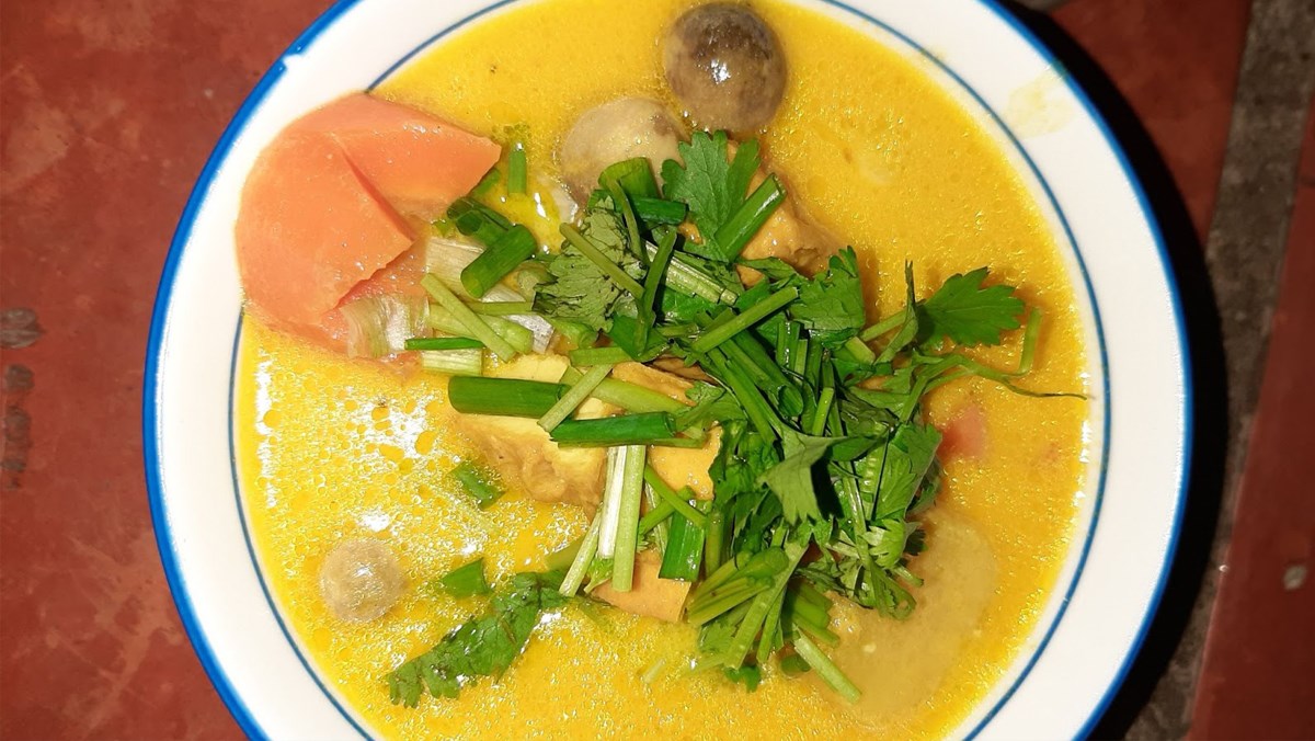 Cà ri chay (công thức được chia sẻ từ người dùng)