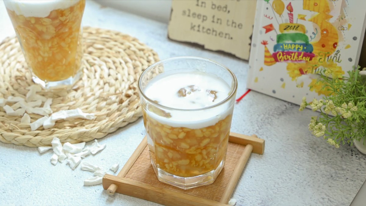 Chè bưởi từ cùi bưởi khô