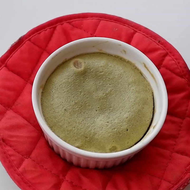 Bước 3 Đổ khuôn và nướng bánh Bánh lava matcha