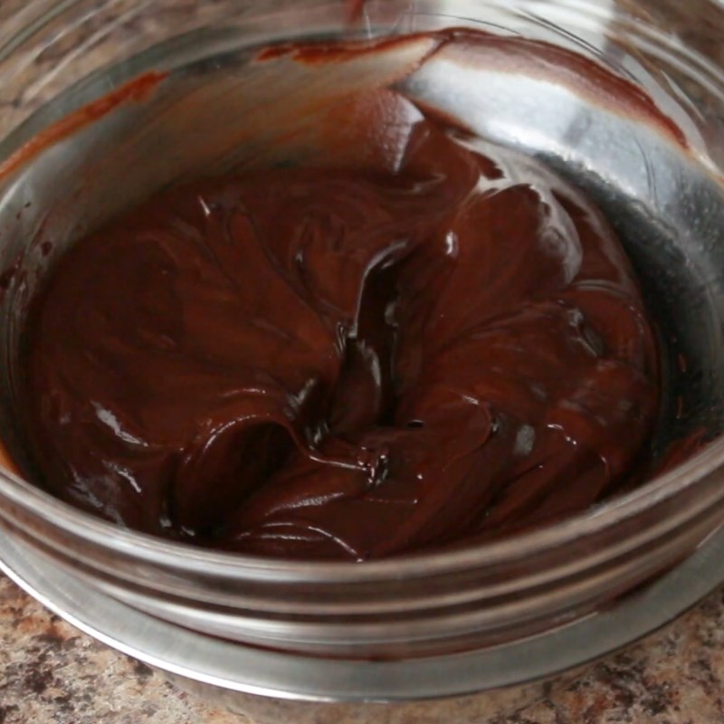 Bước 1 Đun chảy socola và bơ Bánh quy brownie socola không cần bột mì