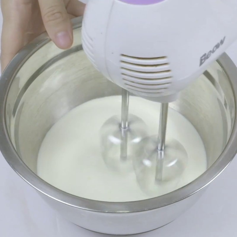 Bước 3 Làm kem dừa Kem bơ dừa