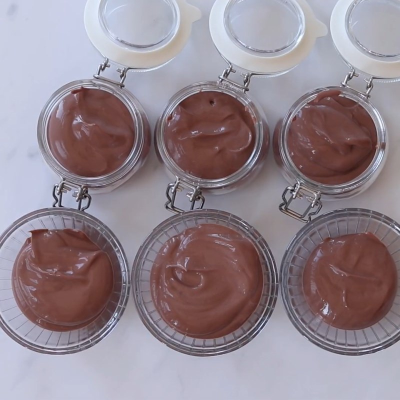 Bước 2 Làm pudding đậu hũ cacao Pudding đậu hũ cacao