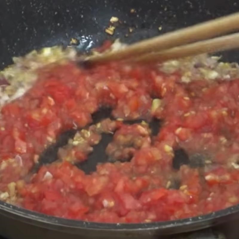 Bước 5 Làm sốt cà chua Lưỡi bò nấu lagu