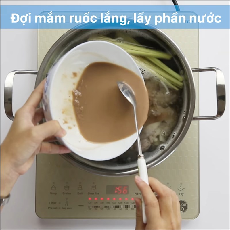 Bước 3 Nấu bún bò Huế Bún bò Huế