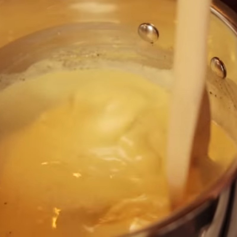 Bước 2 Nấu hỗn hợp kem sữa Panna cotta cơ bản