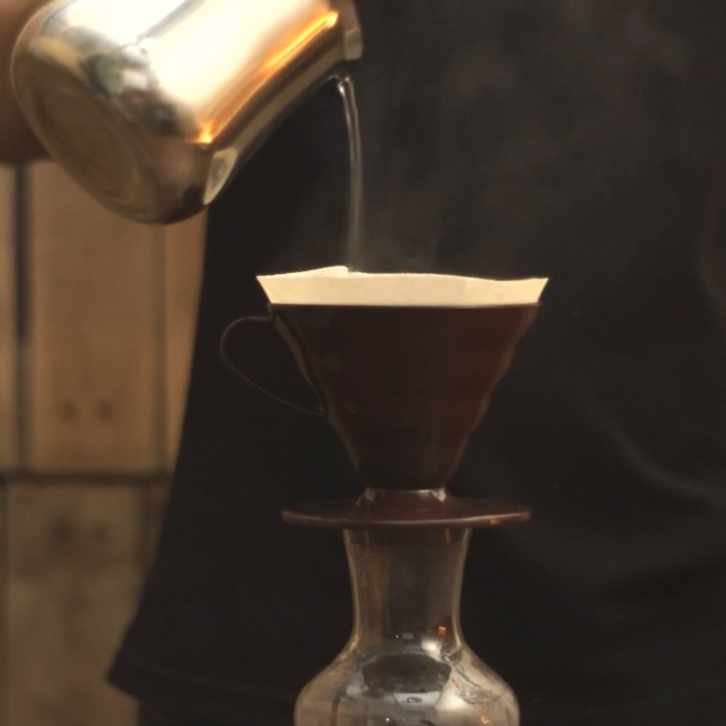 Bước 3 Pha cà phê Cà phê bơ