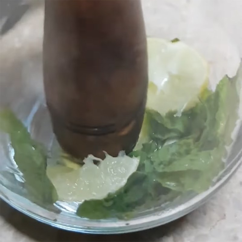 Bước 3 Pha mojito Mojito mận