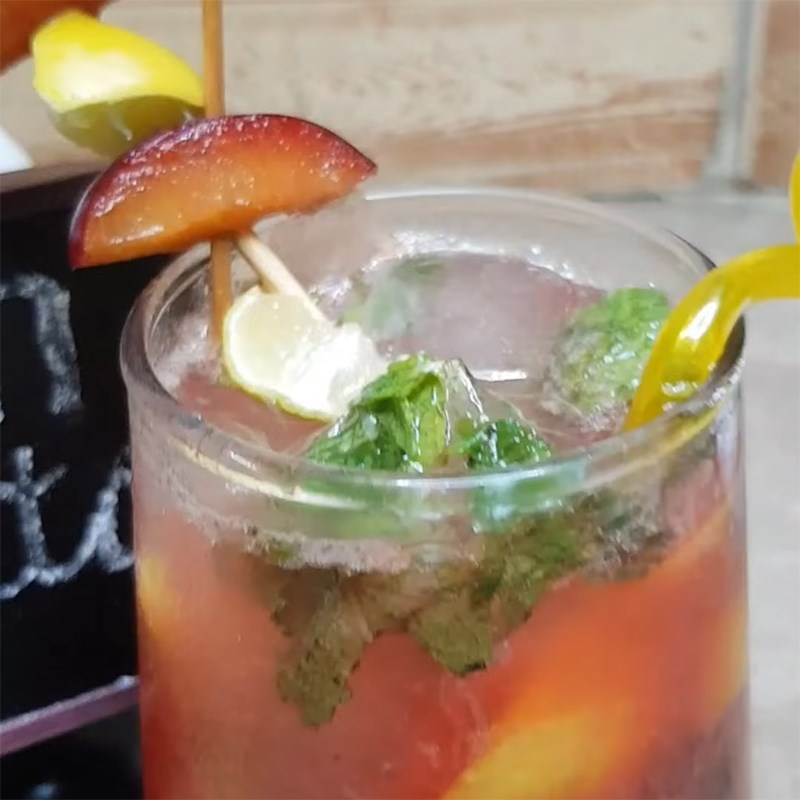 Bước 3 Pha mojito Mojito mận