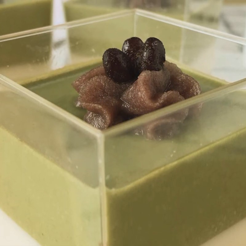 Bước 6 Thành phẩm Pudding đậu hũ matcha