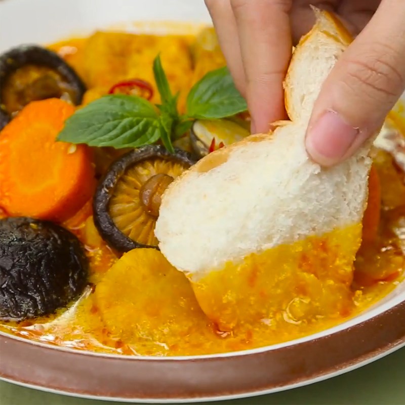 Bước 3 Thành phẩm Cà ri chay